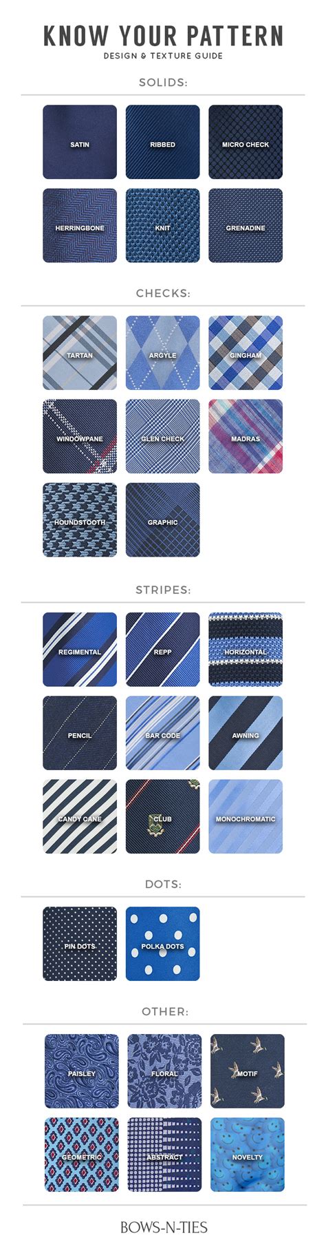 Tie Patterns 101 A Complete Guide to Necktie Patterns Tie pattern