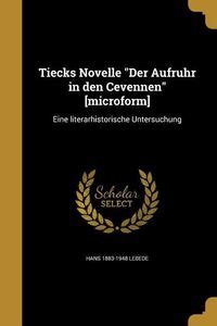 Tiecks novelle der aufruhr in den cevennen. - Public health management of disasters the practice guide second edition.