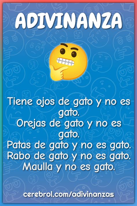 Tiene ojos de gato y no es gato. Orejas de gato y no es gato