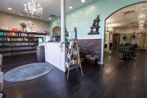 Tiffany hair salon. Tiffany gives the best service, cuts are pure perfection and she cares about healthy hair. I’m in the shop no longer than 1.... 5 hour each appointment. Show more 
