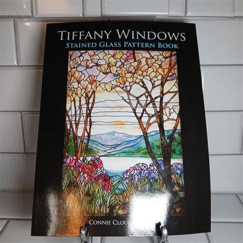 Read Online Tiffany Windows Stained Glass Pattern Book By Connie Clough Eaton