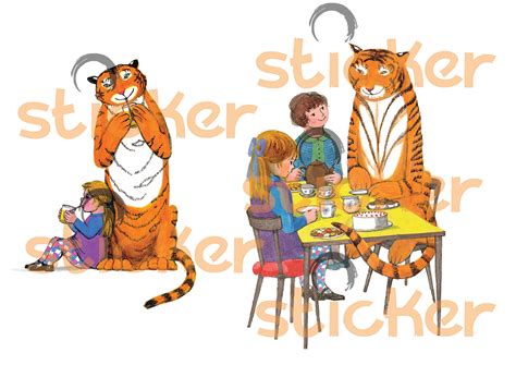 Tiger Came to Tea - Etsy UK