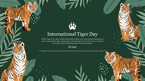 Tiger Google Slides Template