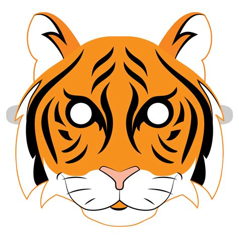 Tiger Masks Printable