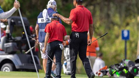 Tiger Woods and Charlie Woods put on a show Sunday at PNC Championship