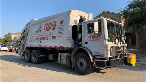Tiger sanitation bulk pick up. In many areas, you are able to add a second Tiger cart to your account for an additional charge. Anything over this limit will be considered bulk waste subject to additional fees. Please call our offices at 210-333-4287 for pricing information and to schedule a bulk pickup. 