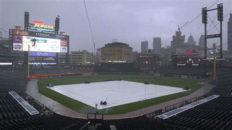 Tigers and Braves rained out, doubleheader set for Wednesday