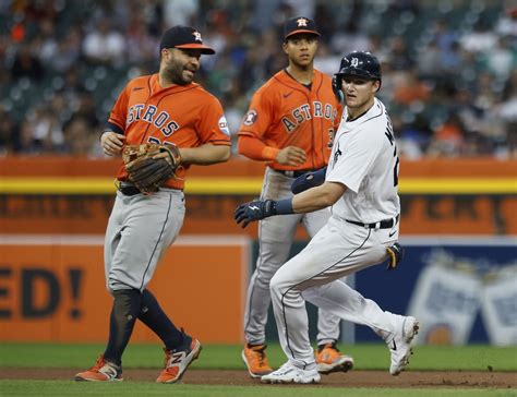 Tigers rookie Parker Meadows hits first career homer in ninth to beat Astros 4-1