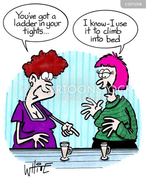 Tights Cartoons and Comics - funny pictures from CartoonStock