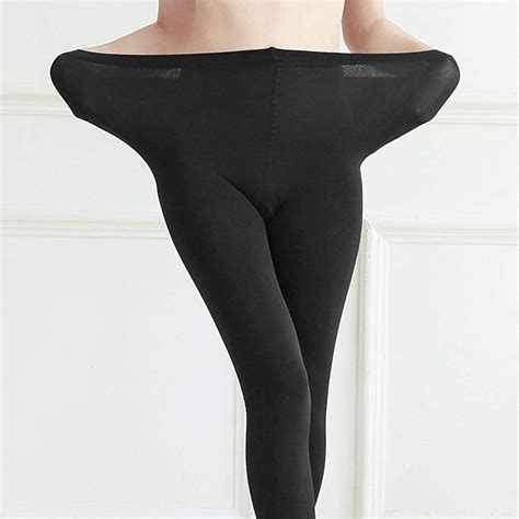 Tights for winter. Winter Thick Leggings with Fleece Lining for Women, Solid Opaque Thermal Winter Leggings for Ladies High Waisted Warm Stretchy Pants Fleece Lined, Sizes M-7XL 3.6 out of 5 stars 70 £11.99 £ 11 . 99 