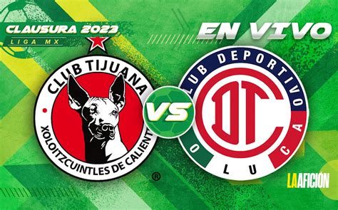 Tijuana vs Toluca Liga MX: RESUMEN Y GOLES - Grupo Milenio