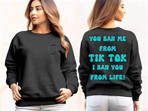 Tik Tok Sweatshirt - Etsy