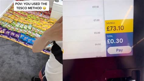 TikTok Tesco method What is it and how can I use it to get free sweets