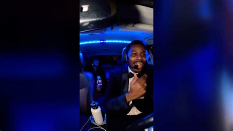 TikTok sensation, Julien Tshikuna, takes his audience for disco comedy-karaoke Uber ride