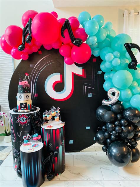 Tiktok Party Ideas for a Girl Birthday Catch My Party