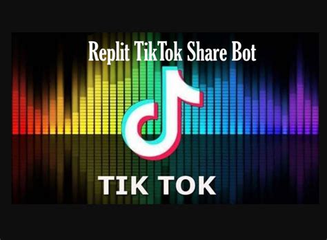 Tiktok ShareBot V1.1 - Replit