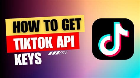 Tiktok api key free.  This step-by-step guide is designed to help developers looking to ...