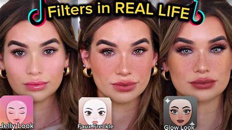 Tiktok beauty filter. Apr 17, 2023, 05:00 PM. TikTok’s new “bold glamour” filter “enhances” physical features in a way that makes it difficult to distinguish whether someone is using a filter or not, despite ... 