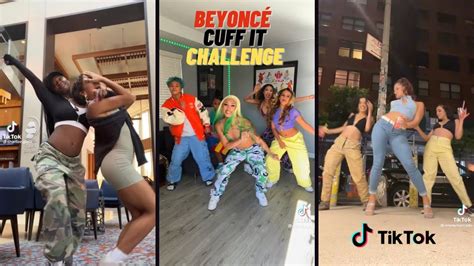 Tiktok trend cuff it Dance challenge Beyoncé vibecheck random …