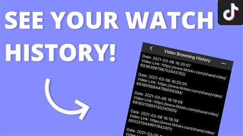 Tiktok watch history. Jan 31, 2023 ... Control which videos appear in your watch history: Adjust your settings in the “Privacy and Settings” menu. You can turn off the watch history ... 
