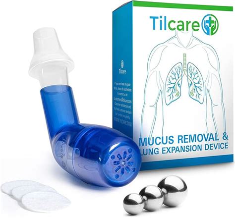 Tilcare. Tilcare Breathing Lung Expander & Mucus Removal Device - Exercise & Cleanse Therapy Aid for better Sleep & Fitness. OPEP technology used … 