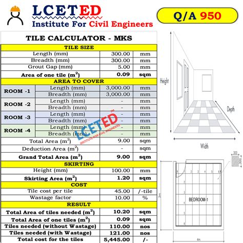 Tile Calculator