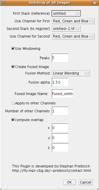Tile images imagej.  2D Stitching and 3D Stitching Shows the 3D Stitching Dial...