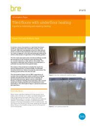 Tiled floors with underfloor heating: A guide to minimising and