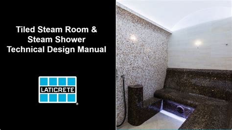 Tiled steam room and steam shower technical design manual. - Teologia spirituale di san giovanni della croce.