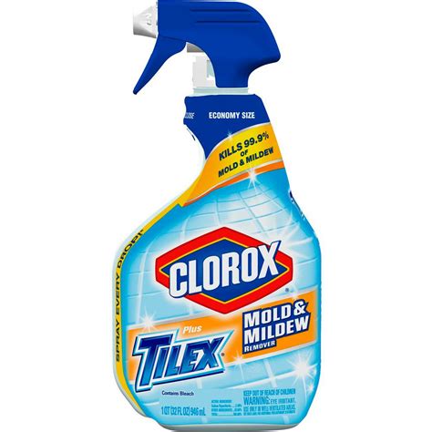 Tilex mildew and mold. 2pk Tilex® Mold and Mildew Remover Spray, 32oz Each, Perfect for Bathrrom Tile, Shower, Tub, and Counters. Bleach Cleaner - BONUS: (1) Pair Washable Cleaning Gloves + (1) Plastic V-Type Toilet. 