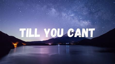 Till you can. Jul 1, 2022 · Hold 'em as long and as strong and as close as you can. 'Til you can't. Yeah, if you got a chance, take it (take it), take it while you got a chance. If you got a dream, chase it, 'cause a dream ... 