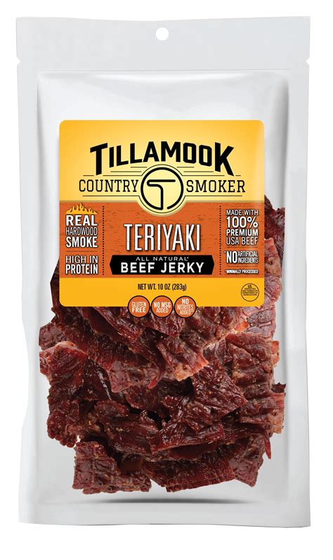 Tillamook jerky. Tillamook Country Smoker is a 45 year old company based in Bay City, Oregon U.S.A. using our original family recipes. Art Crossley started making our perfectly smoked meats at his family butcher shop in Bay City and soon moved into our current location in the early 70's. As word spread so did the Tillamook Country Smoker distribution. 