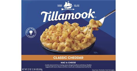 Tillamook mac and cheese. Drain and rinse until cool. Set aside. In a large saucepan over medium heat, melt 6 tablespoons of the butter. When the butter is melted, remove the pan from the heat and stir in the flour. Place the pan back on the heat and cook for 1 to 2 minutes, whisking constantly. Add the half-and-half, cream, 1 tablespoon of salt, the white pepper, black ... 