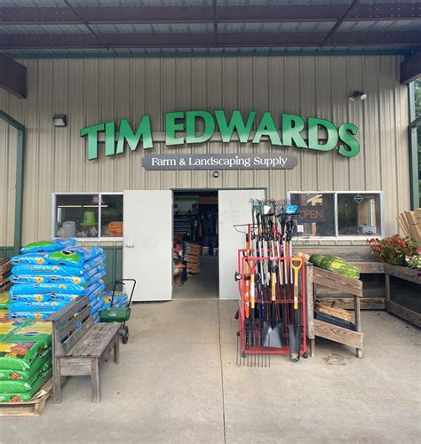 Tim Edwards Landscaping, Feed and Farm Store.