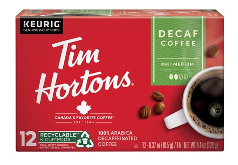 Tim Hortons Decaf K-cup Pods 24ct - Coffee For Less