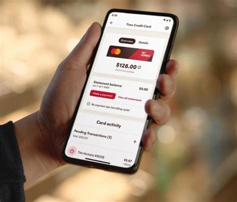 Tim Hortons launching new credit card through mobile rewards app