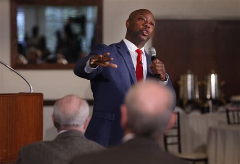 Tim Scott didn’t get the memo, gives a speech about policy devoid of insults