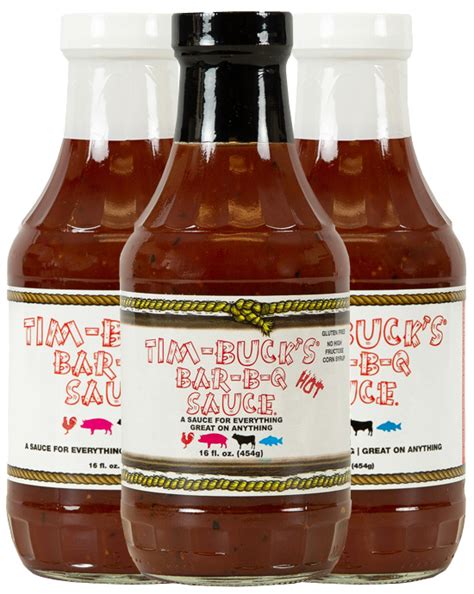 Tim-Bucks BBQ Sauce - Easy BBQ with Tim-Bucks BBQ sauce