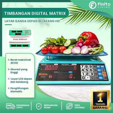 Timbangan Digital Matrix