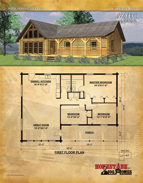 Timber Frame Home Floor Plans Log Cabin