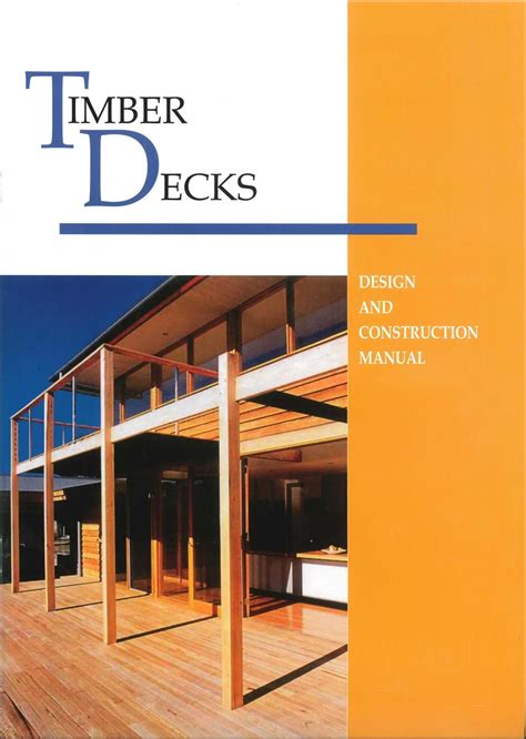 Timber decks design and construction manual. - Download manual wiring b16a year 93.