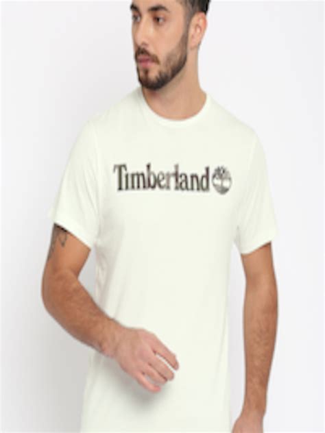 Timberland Round-Neck Printed T-Shirt eBay