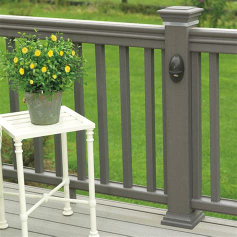 Timbertech post sleeve.  Finish off your classy TimberTech Composite Railing setup...