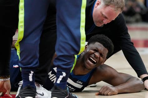 Timberwolves lose Anthony Edwards to ankle injury in double OT loss to Bulls
