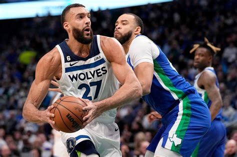 Timberwolves suspend Rudy Gobert for Tuesday’s play-in game versus Lakers
