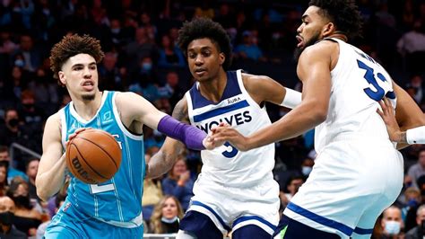 Timberwolves vs charlotte hornets match player stats. Dec 1, 2023 · The Charlotte Hornets and Minnesota Timberwolves are scheduled to meet in NBA action at Spectrum Center on Saturday, starting at 5:00PM ET. Dimers' comprehensive betting preview for Saturday's Timberwolves vs. Hornets matchup includes the latest betting odds, as well as our predictions and best bets. Who Will Win: Timberwolves vs. Hornets 