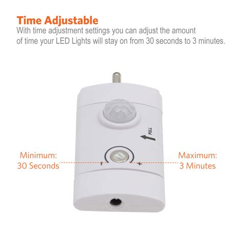 Time Adjustable Motion Sensor (PIR) For Lilium Modular LED Under