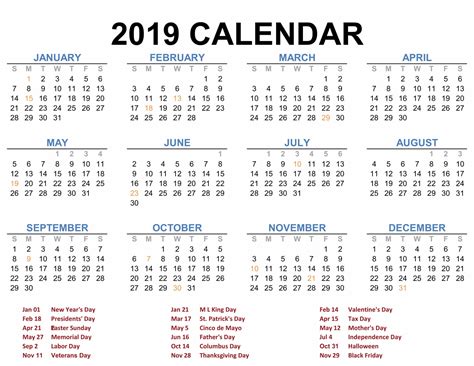Time And Date Printable Calendar