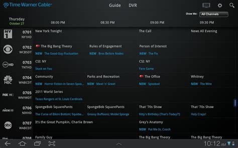 Time Warner launches Android app with remote, channel