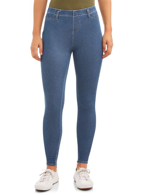 Time and Tru Time and Tru Full Length Soft Knit Color Jegging in